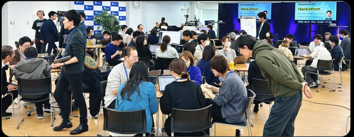 AIハッカソンの様子
