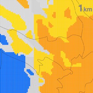 1kmメッシュ＆5分更新の超細密天気予報をアプリ「ウェザーニュースタッチ」で配信開始