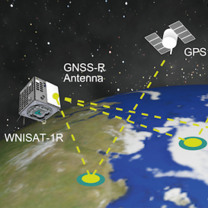 独自の気象・海象観測衛星「WNISAT-1R」が日本で初めてGNSS-Rのデータ取得に成功！