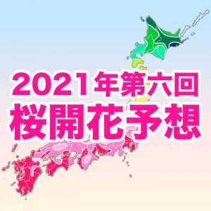 【第六回桜開花予想】西・東日本で開花ラッシュ！観測史上最も早い記録が続出